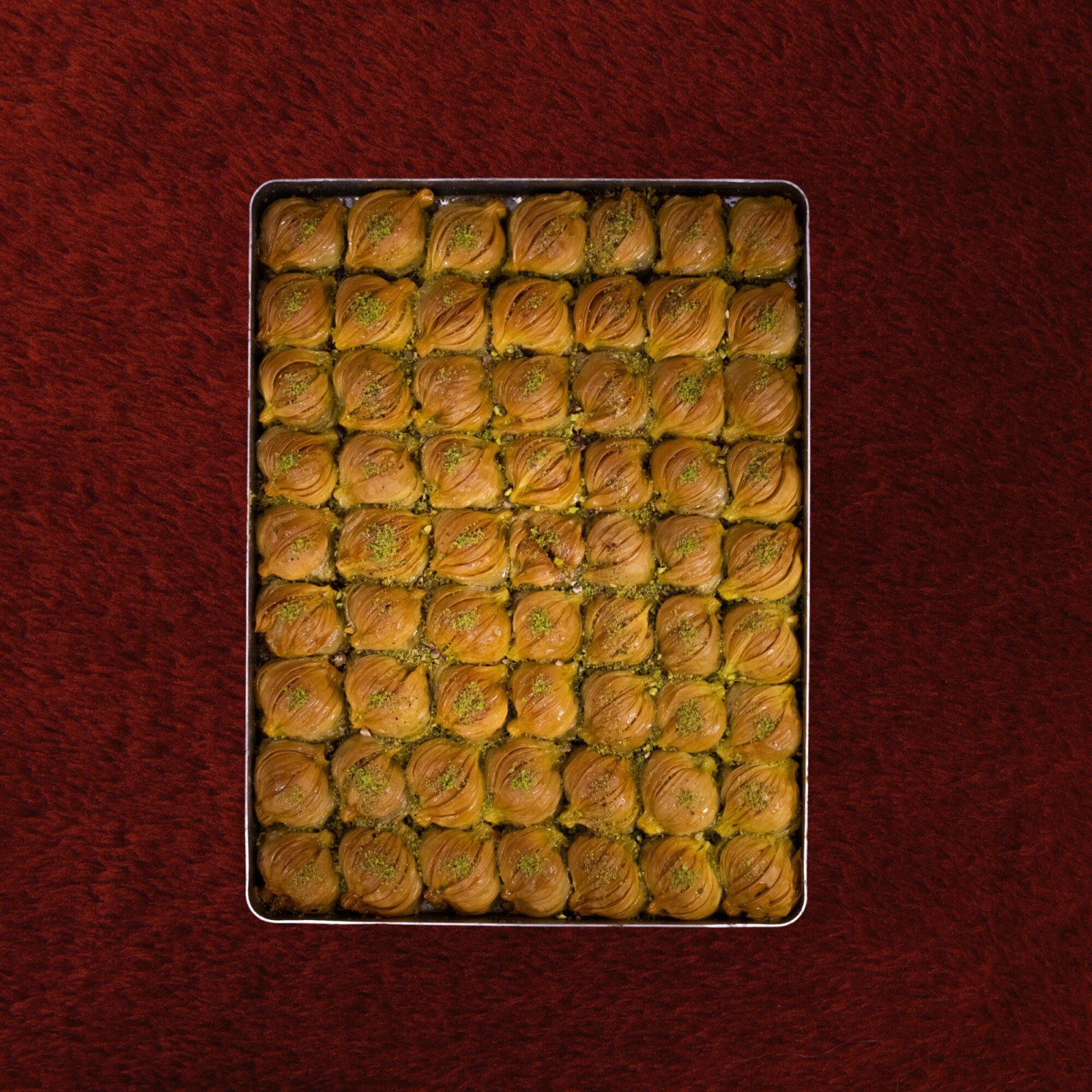 Tepsi Antep Fıstıklı Midye (3 kg)