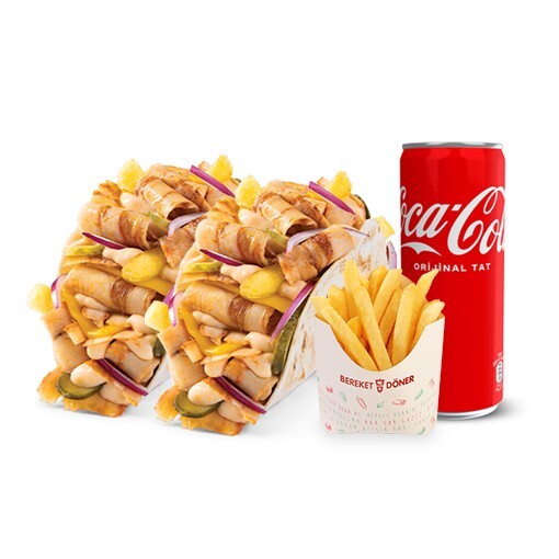 Doyuran Tako Menü (Tavuk Döner)