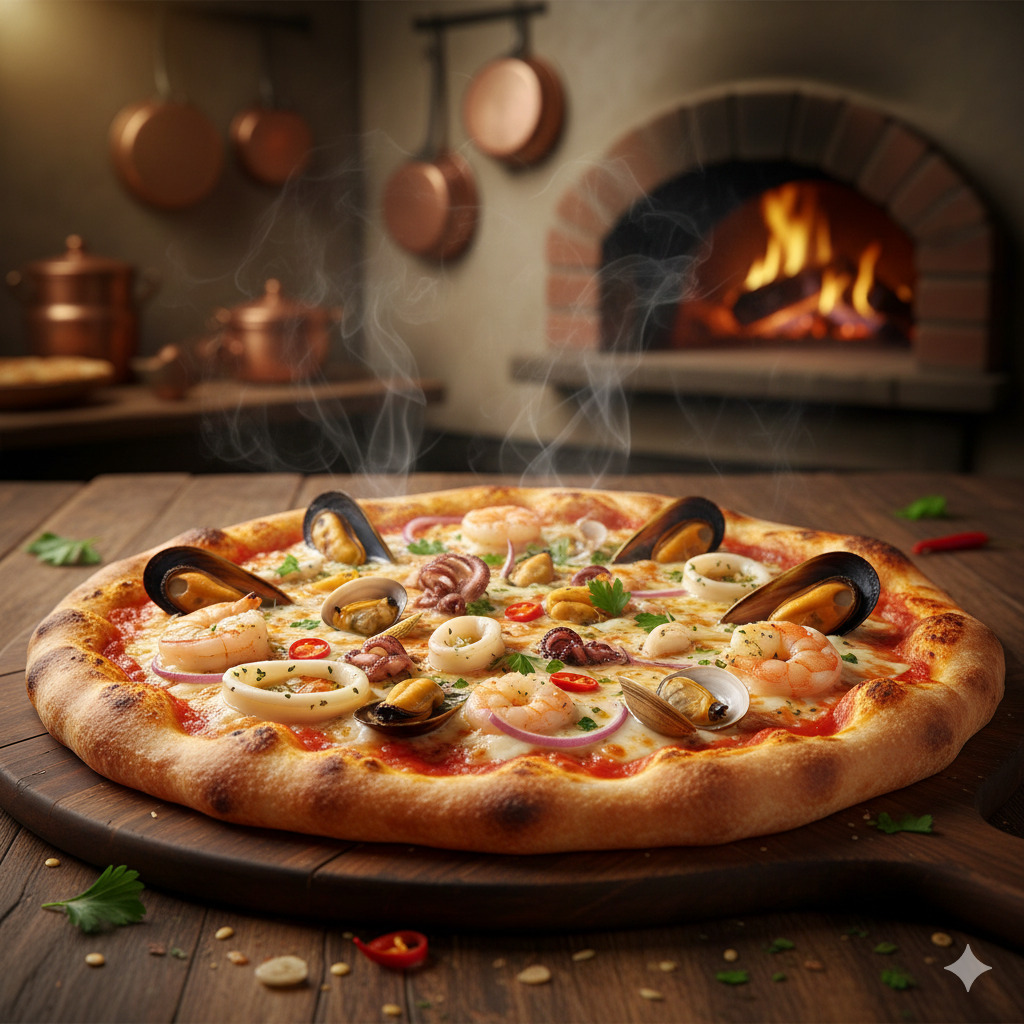 Pizza Super Sea Food (Small)