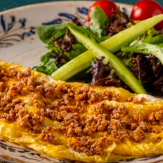 Kıymalı Omlet