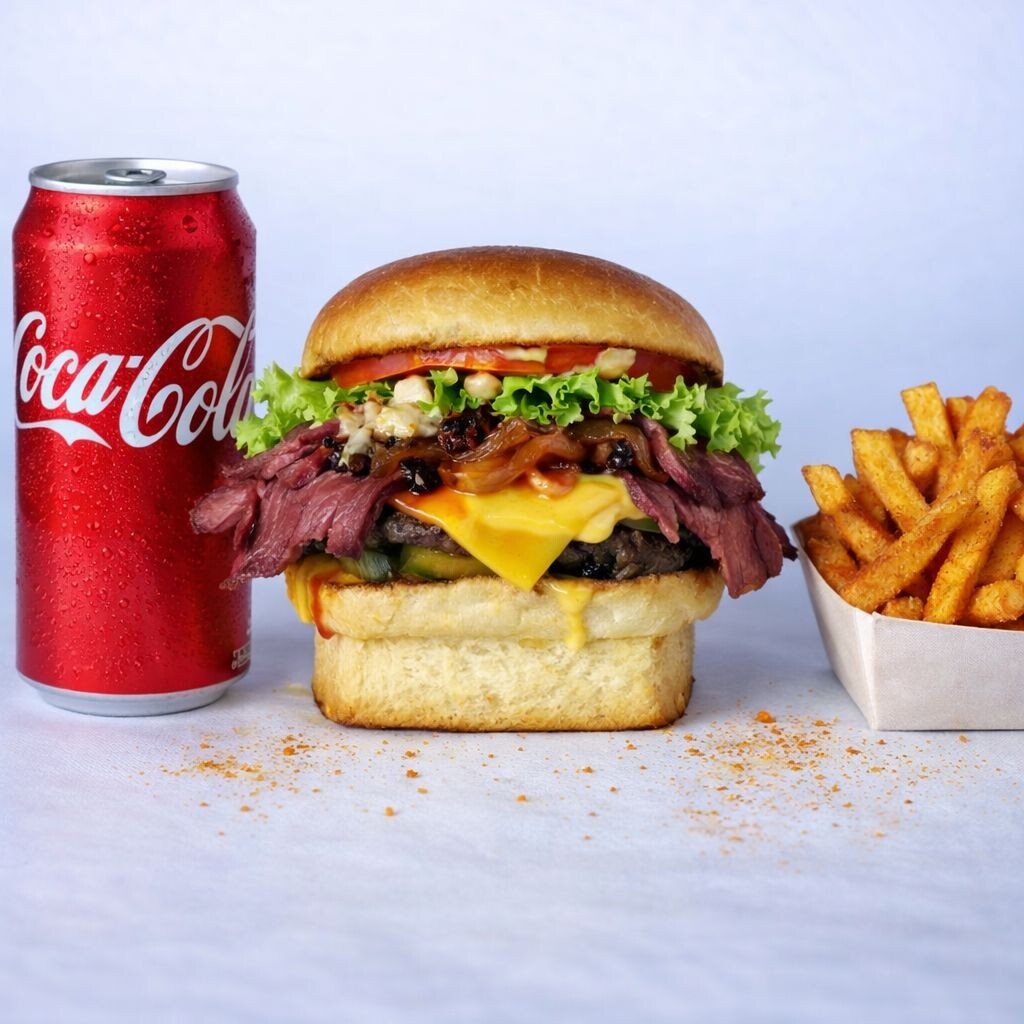 Oburga Burger Menü