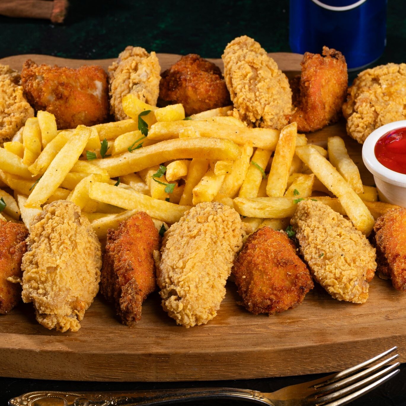 Philadelphia Crispy Wings Menü