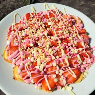 Pink Queen Waffle