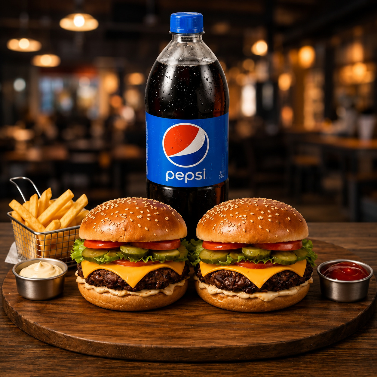 2'li Klasik Burger Menü