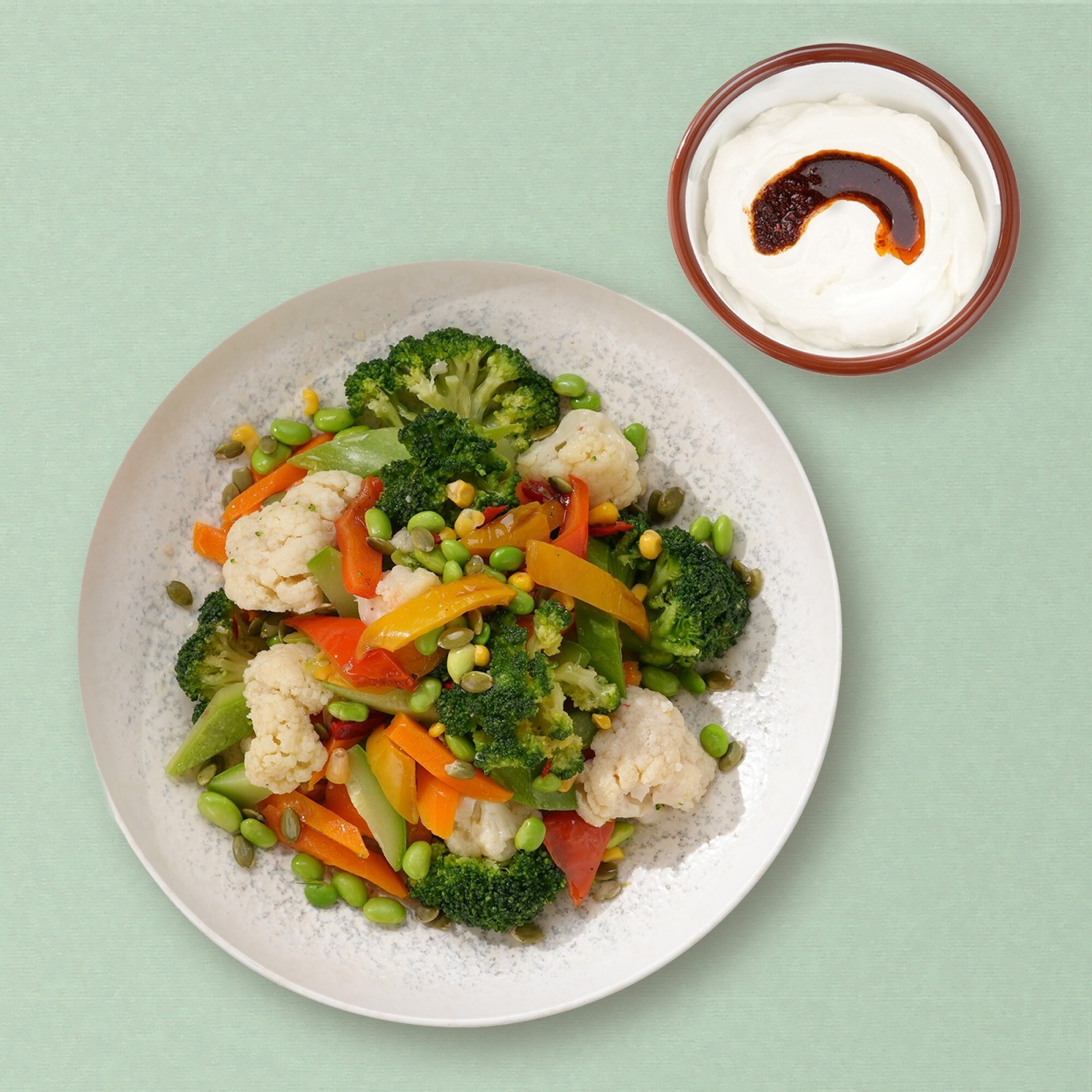 Vegan Sıcak Salata