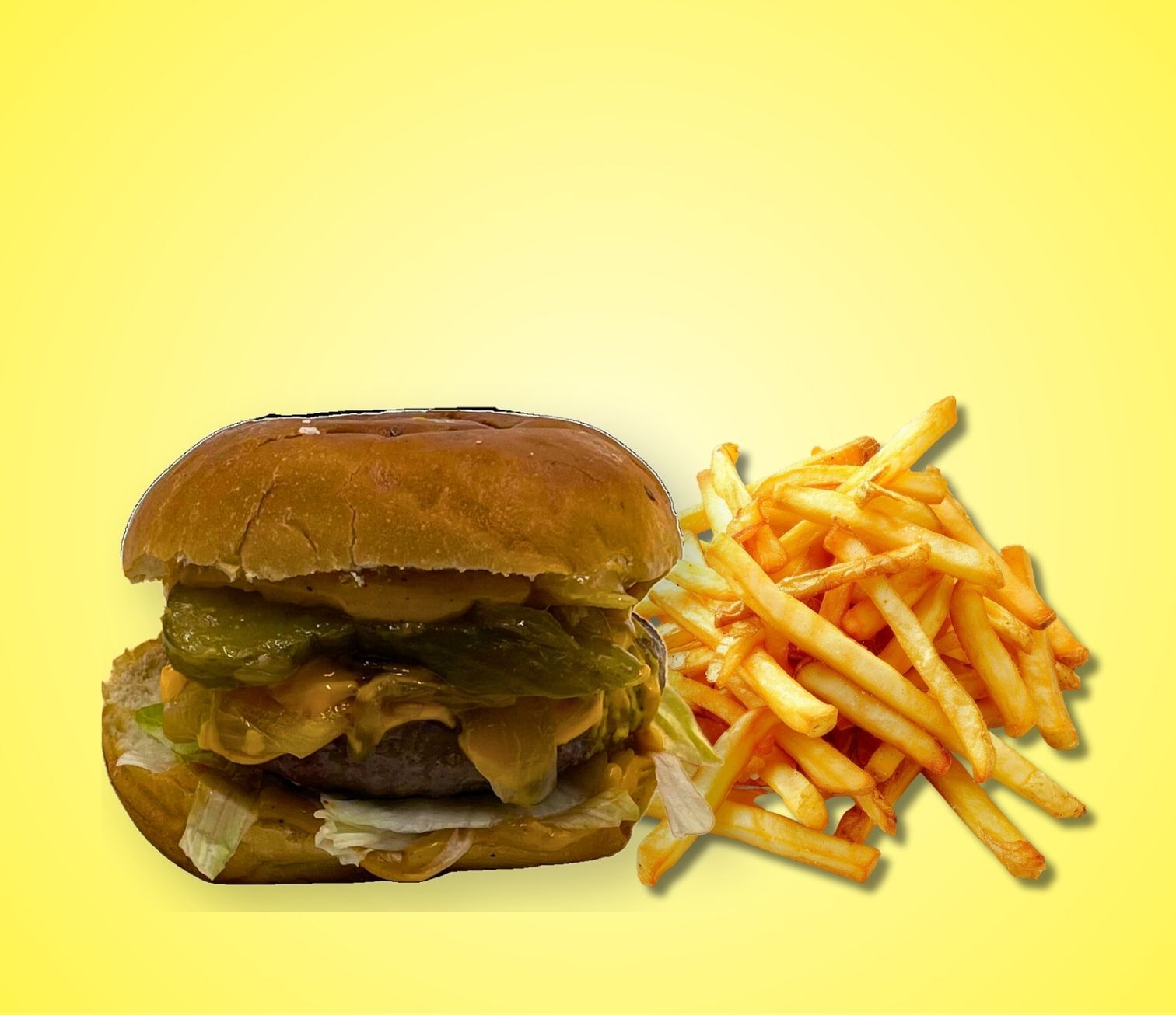 Cheese Burger Menü