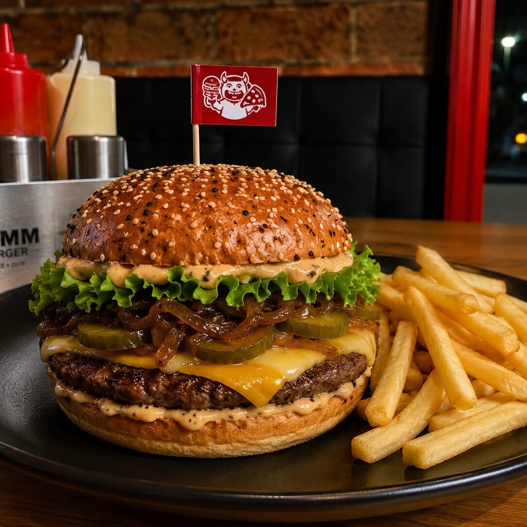 Üç Kardeş Burger (3 Peynirli)