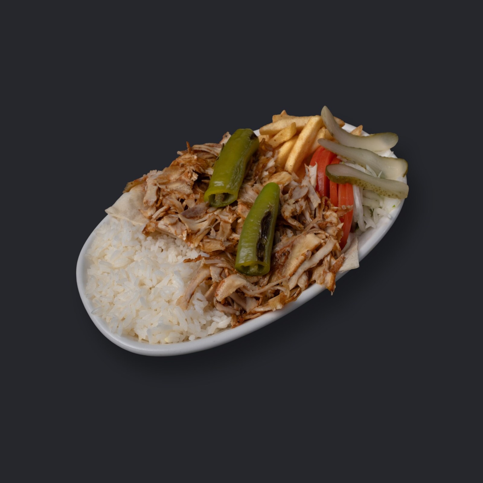 Porsiyon Pilavlı Tavuk Döner