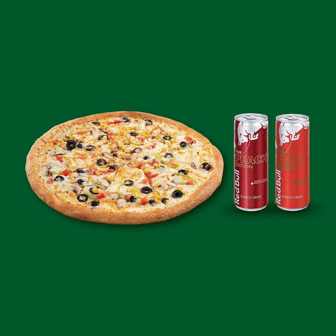 Red Bull Menü (Büyük)