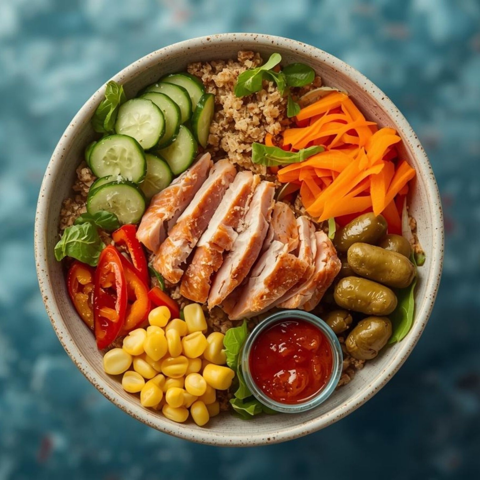 Sweet Chili Tuna Fish Bowl