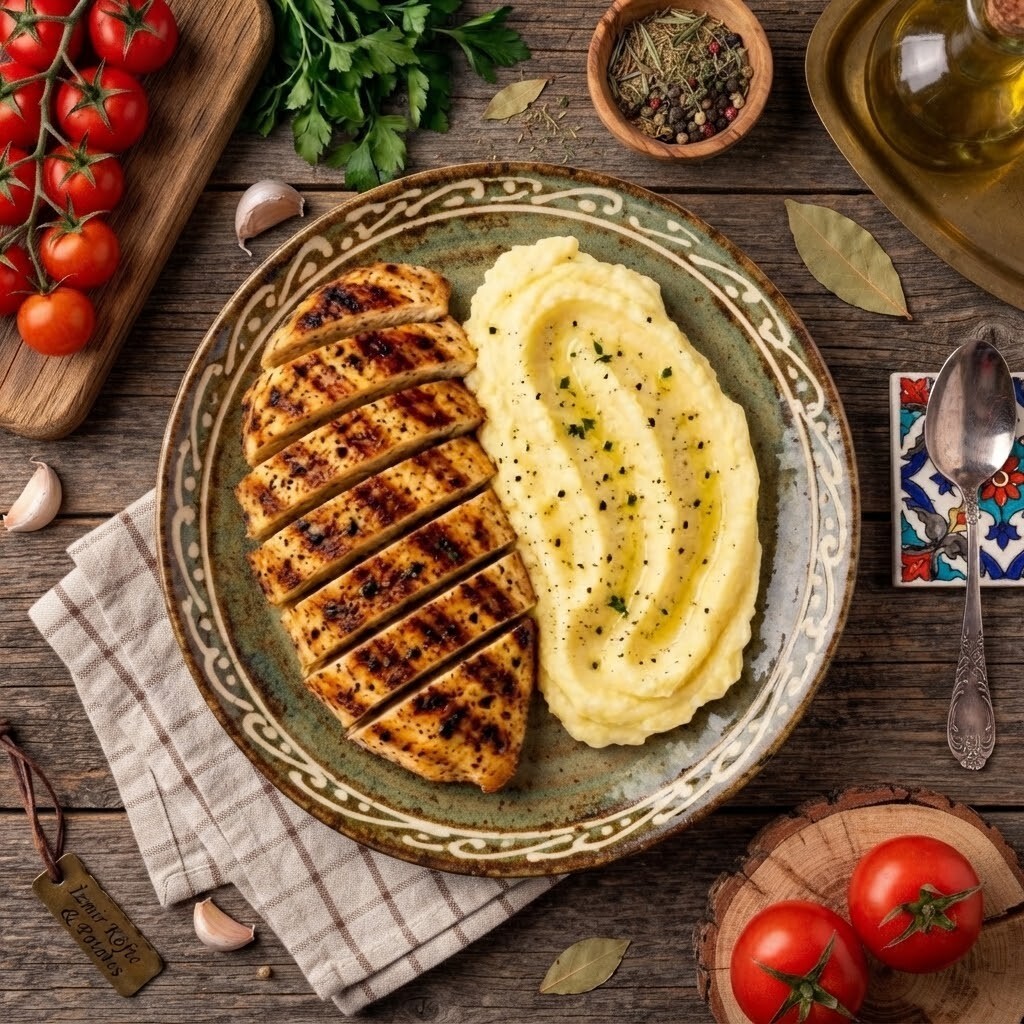 Izgara Tavuk (Patates Püresi ile Servis Edilir. 230 gr)