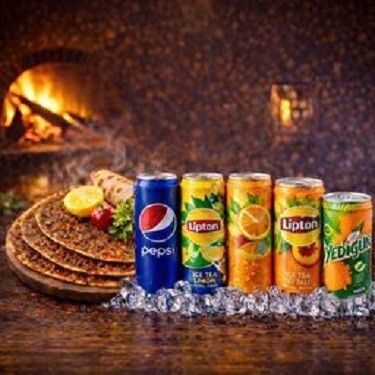 Lahmacun (3 Adet) + İçecek (330 ml) Menü