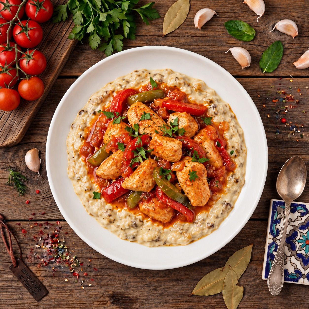 Beğendili Tavuk (230 gr)