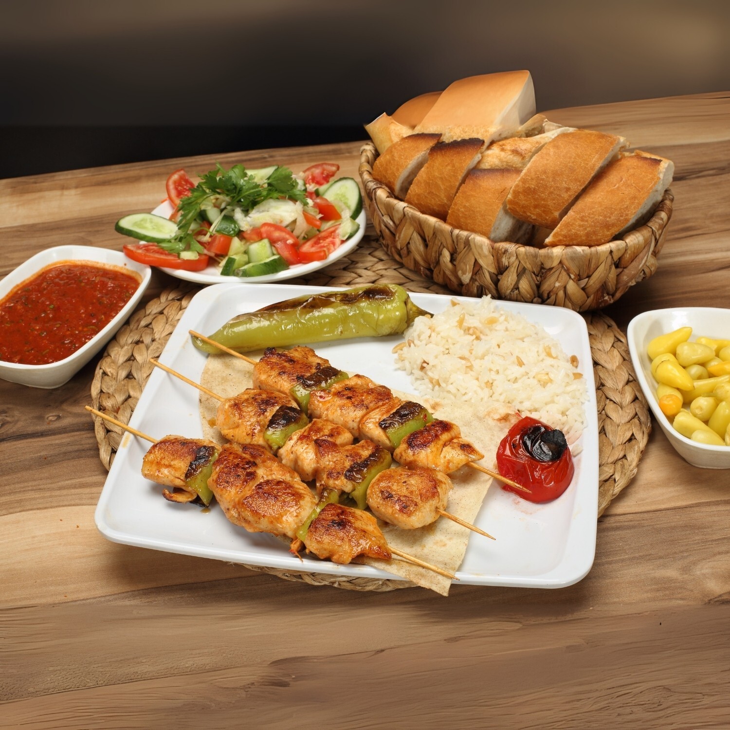Tavuk Şiş Tam Porsiyon (350 gr.)