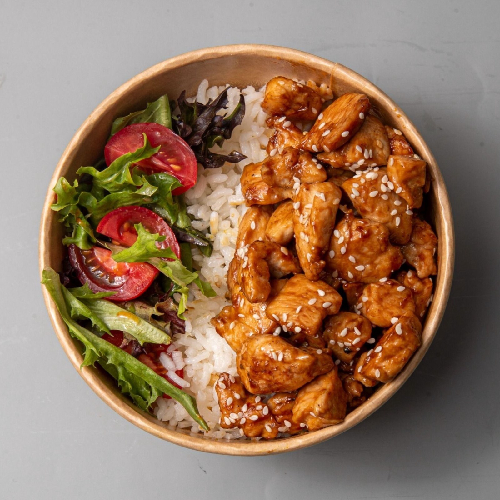 Teriyaki Soslu Tavuklu Pilav Bowl