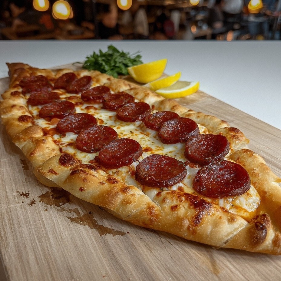 Sucuklu Pide