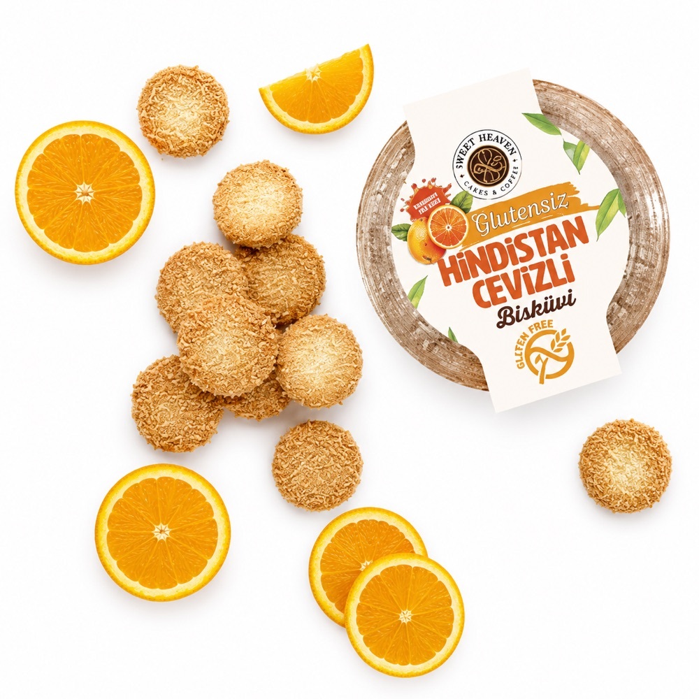 Glutensiz Kurabiye Portakallı