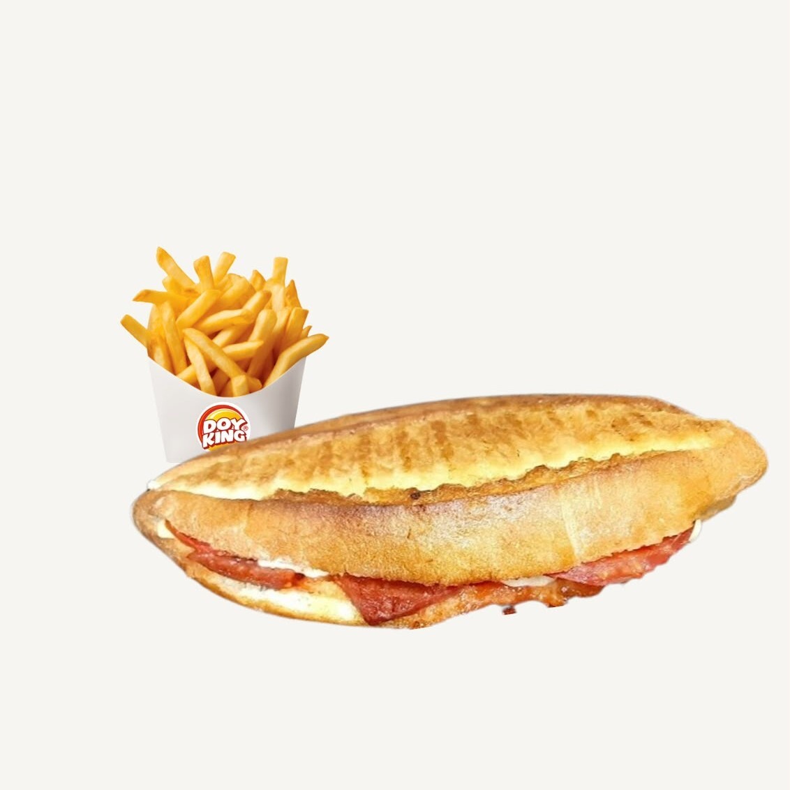 Nostalji Salçalı Tost&Patates Kızartması