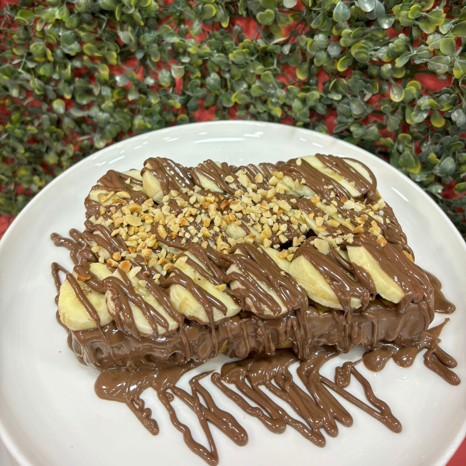 Sütlü Çikolatalı Muzlu Waffle