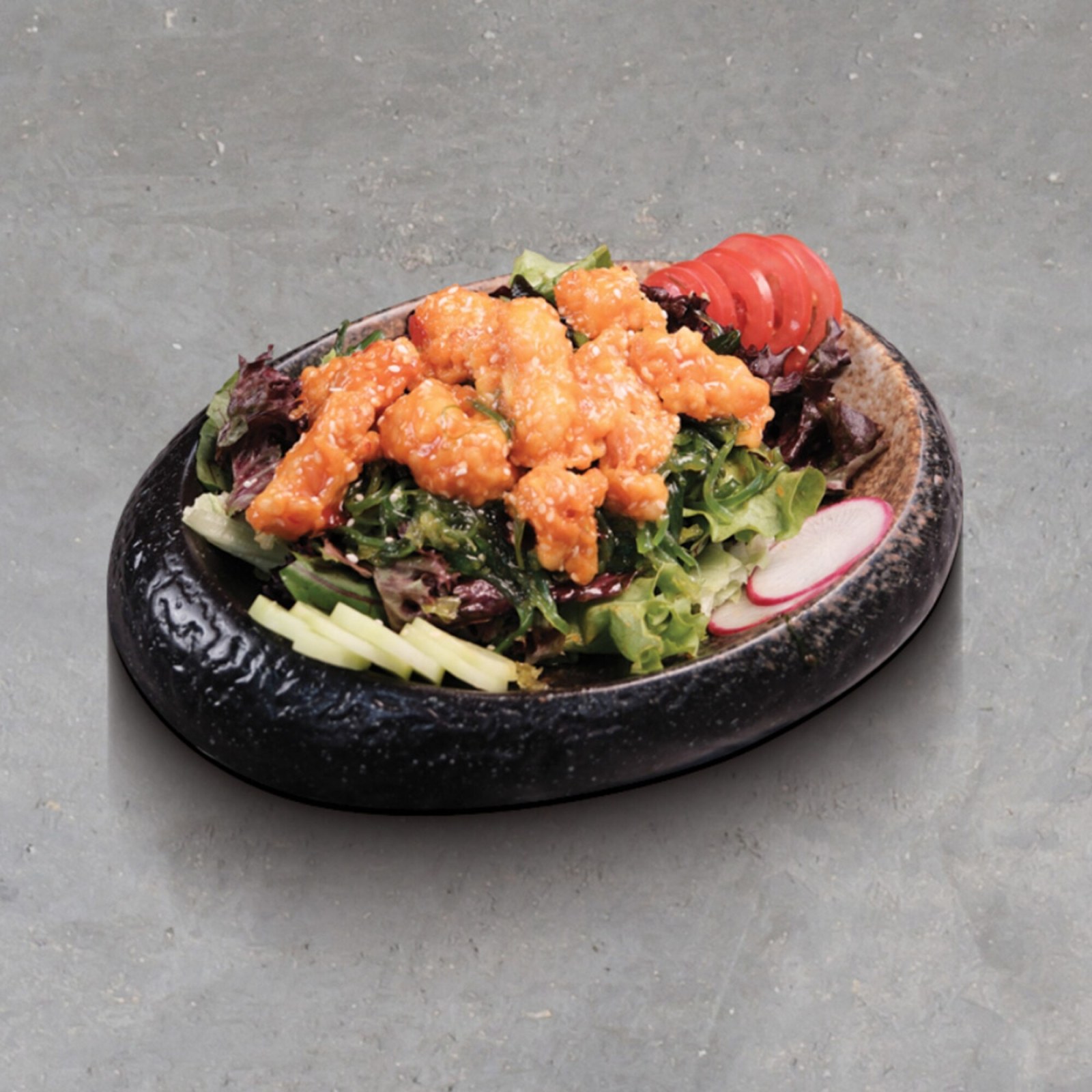 75-Acılı Kıtır Karides Salatası