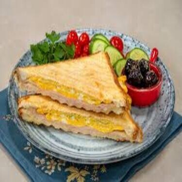 Kaşarlı Çift Yumurtalı Tost