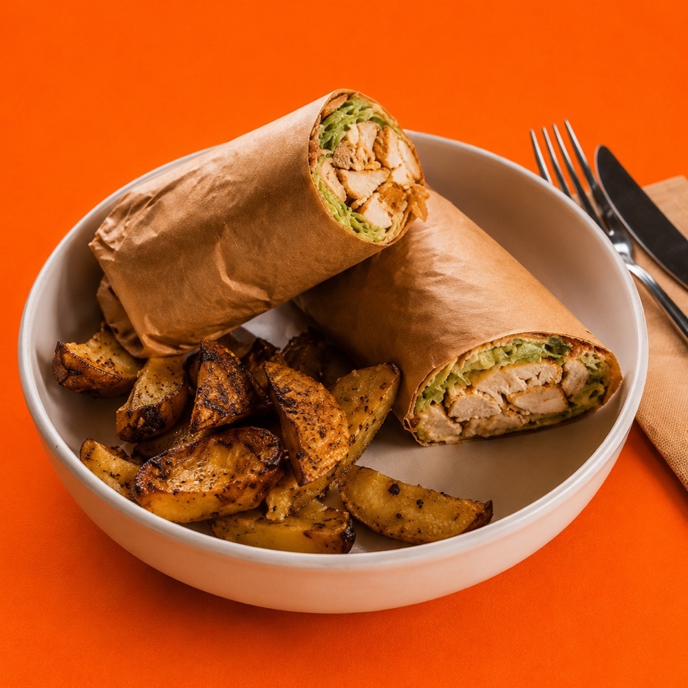 Tavuklu Caesar Wrap