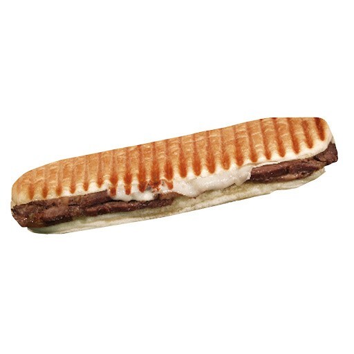 Sandviç Ekmeğine Kavurmalı Kaşarlı Tost