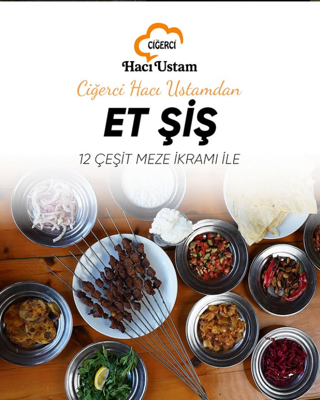 Tam Porsiyon Et Şiş