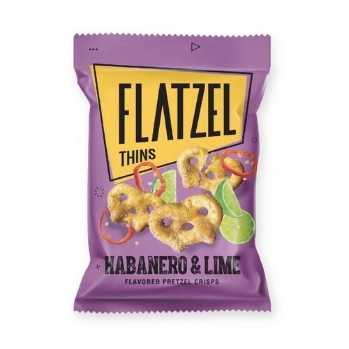 Flatzel Thins Habanero & Lime Kraker