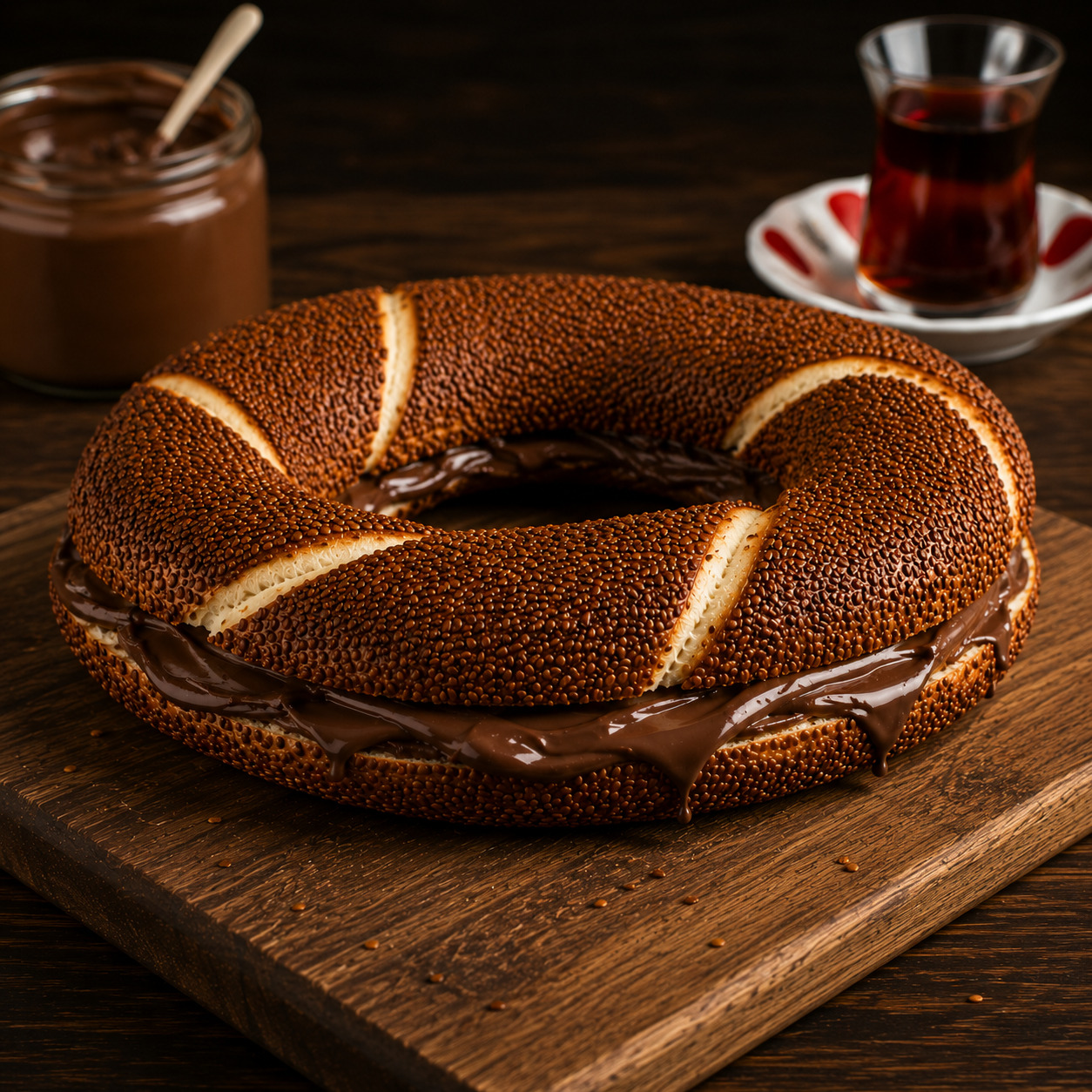 Çikolatalı Simit