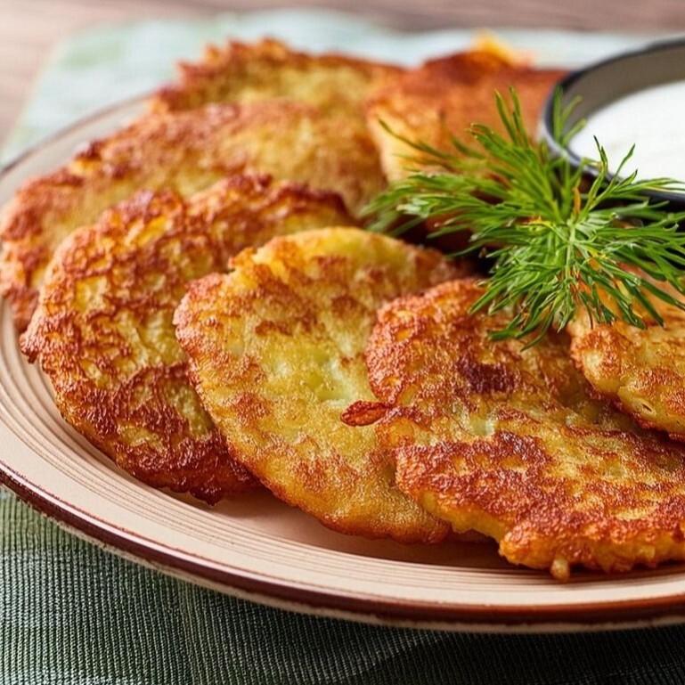 Draniki Patatesli Köfte