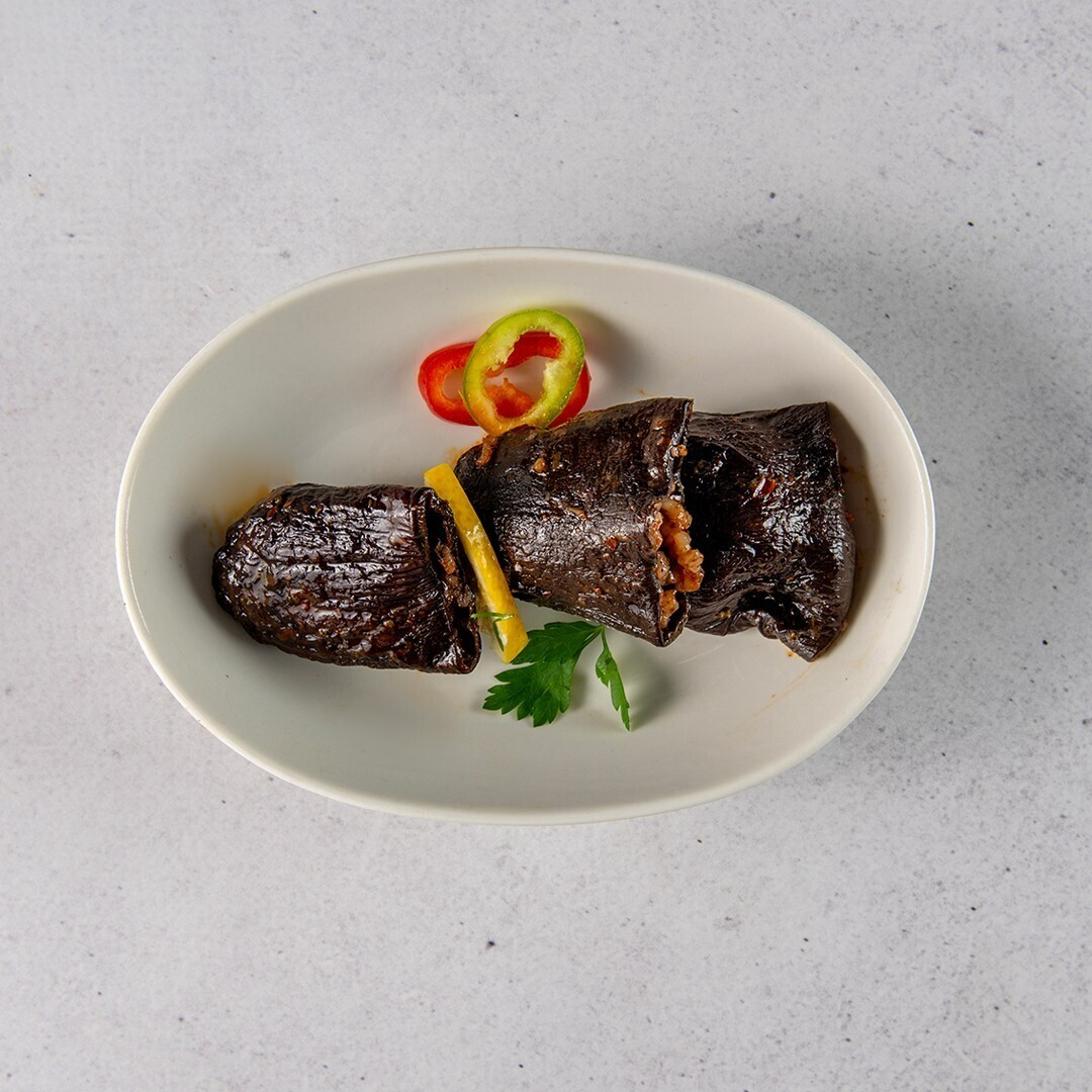 Kuru Patlıcan Dolması