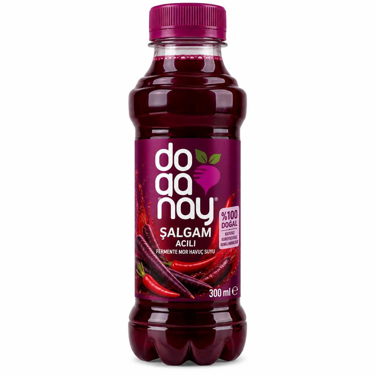 Doğanay Şalgam Acılı (300 ml)