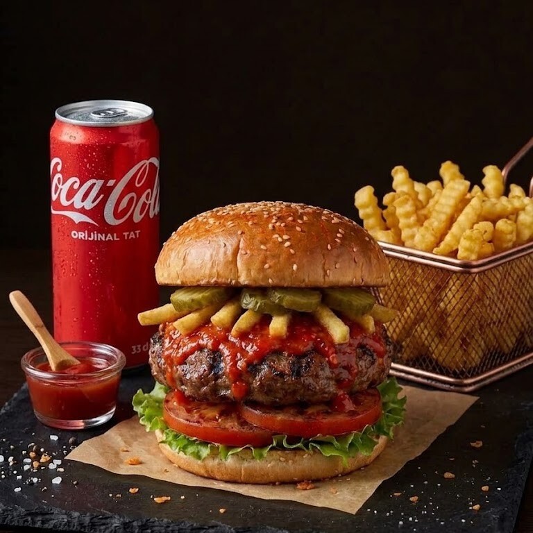Acılı Burger Menü