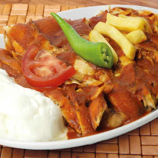 Kaşarlı Tavuk İskender