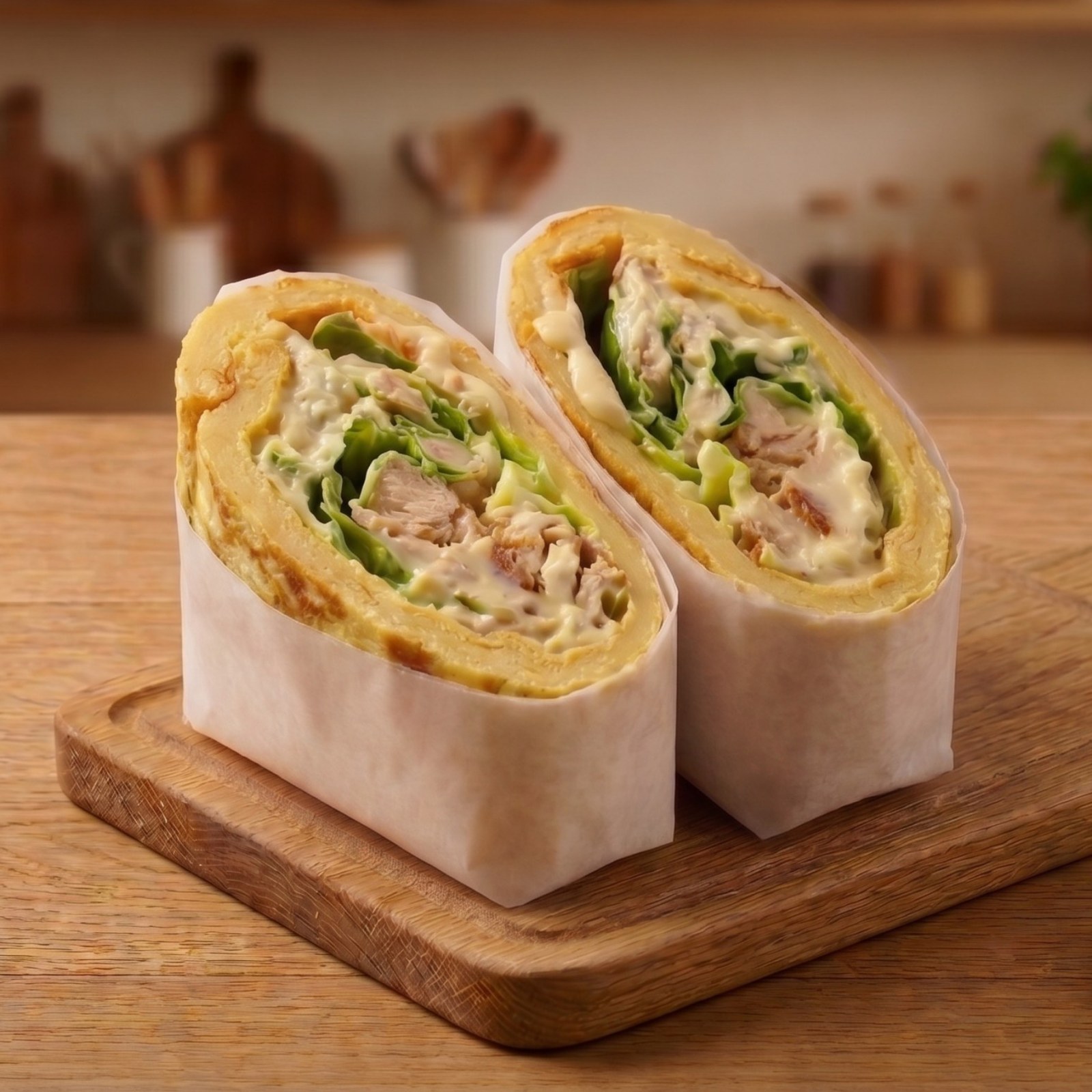 Yorkshire Pudding Wrap Tavuklu
