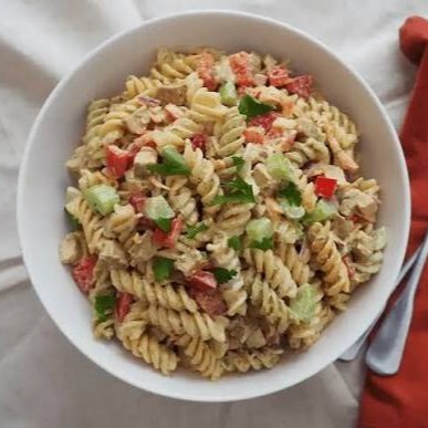 Ton Balıklı Makarna Salatası