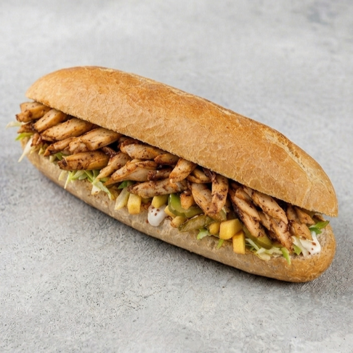 Yaprak Tavuk Sandviç (Tam Ekmek)