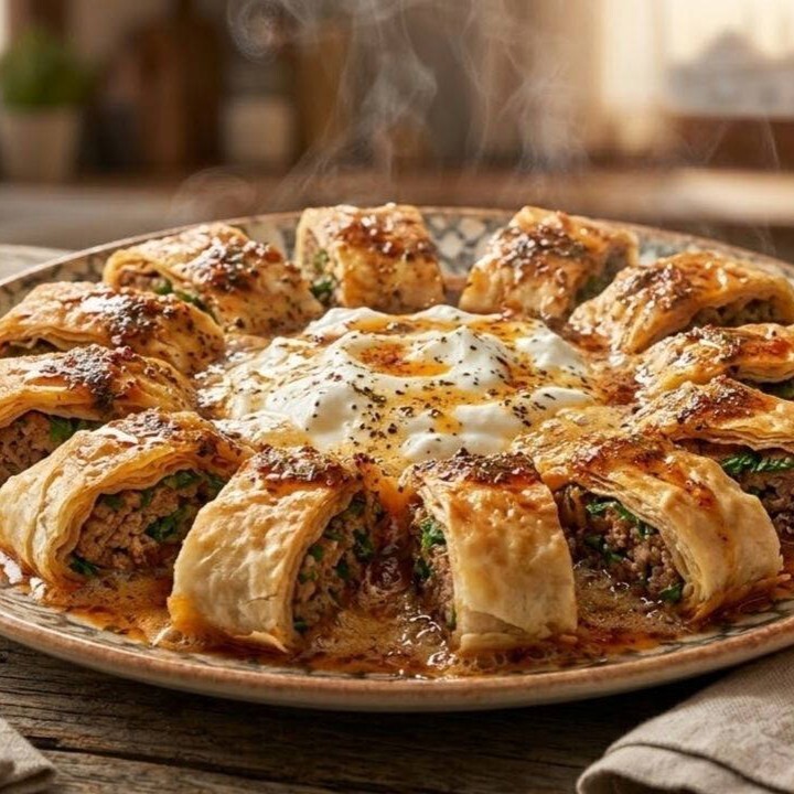 Fırında Beyti Kebap (Susamlı)