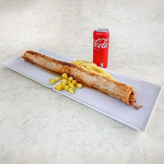 Zurna Tavuk Döner Dürüm Menü 2