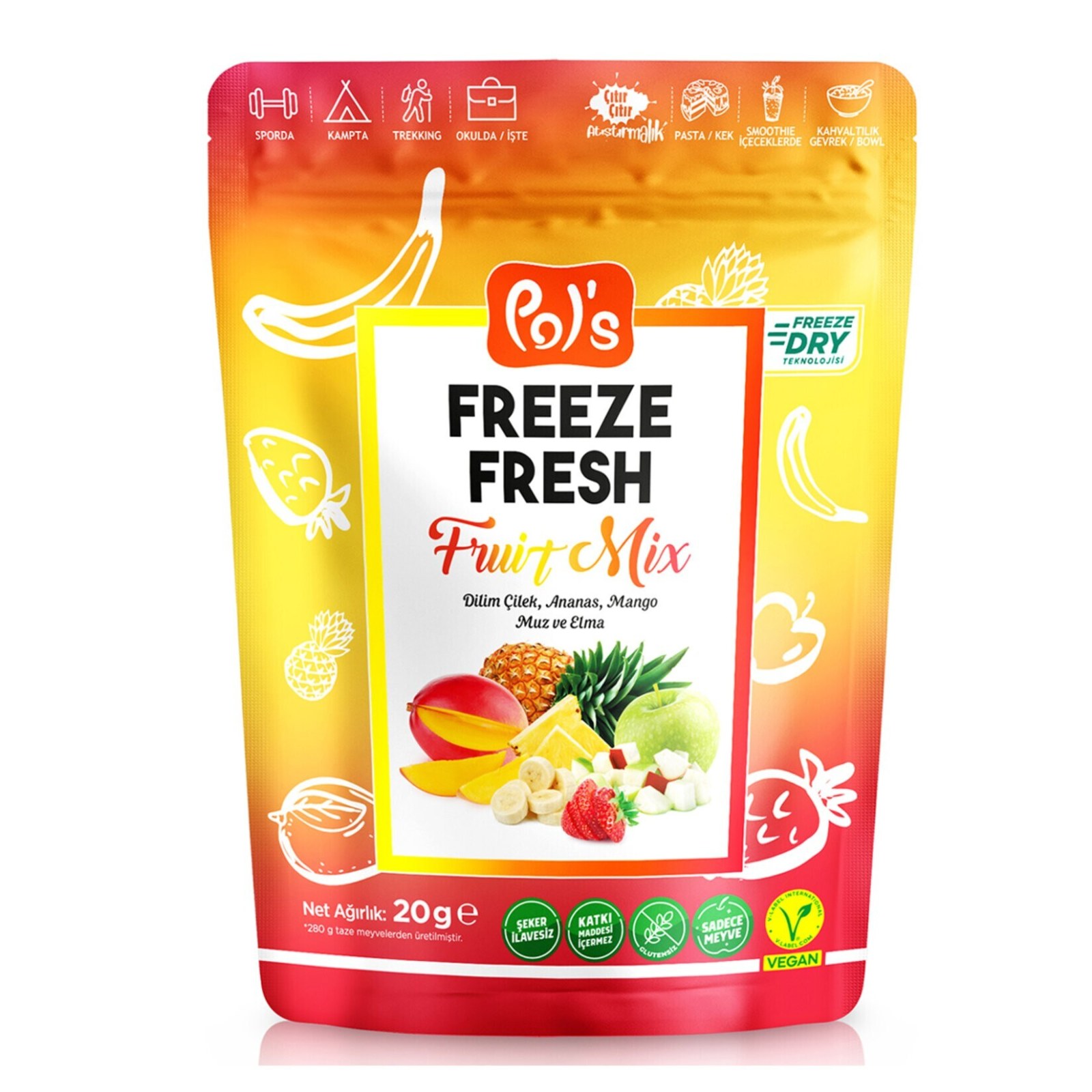 Pol's Freeze Fresh Fruit Mix