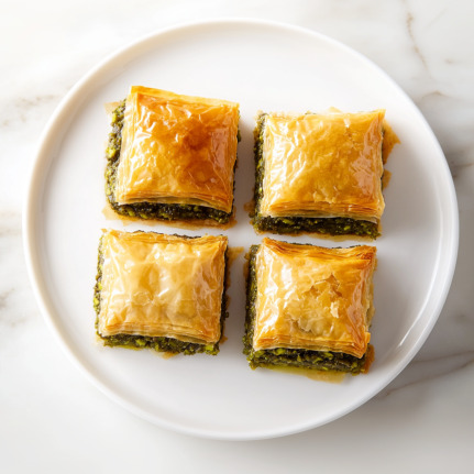 Tereyağlı Fıstıklı Baklava (500 gr)