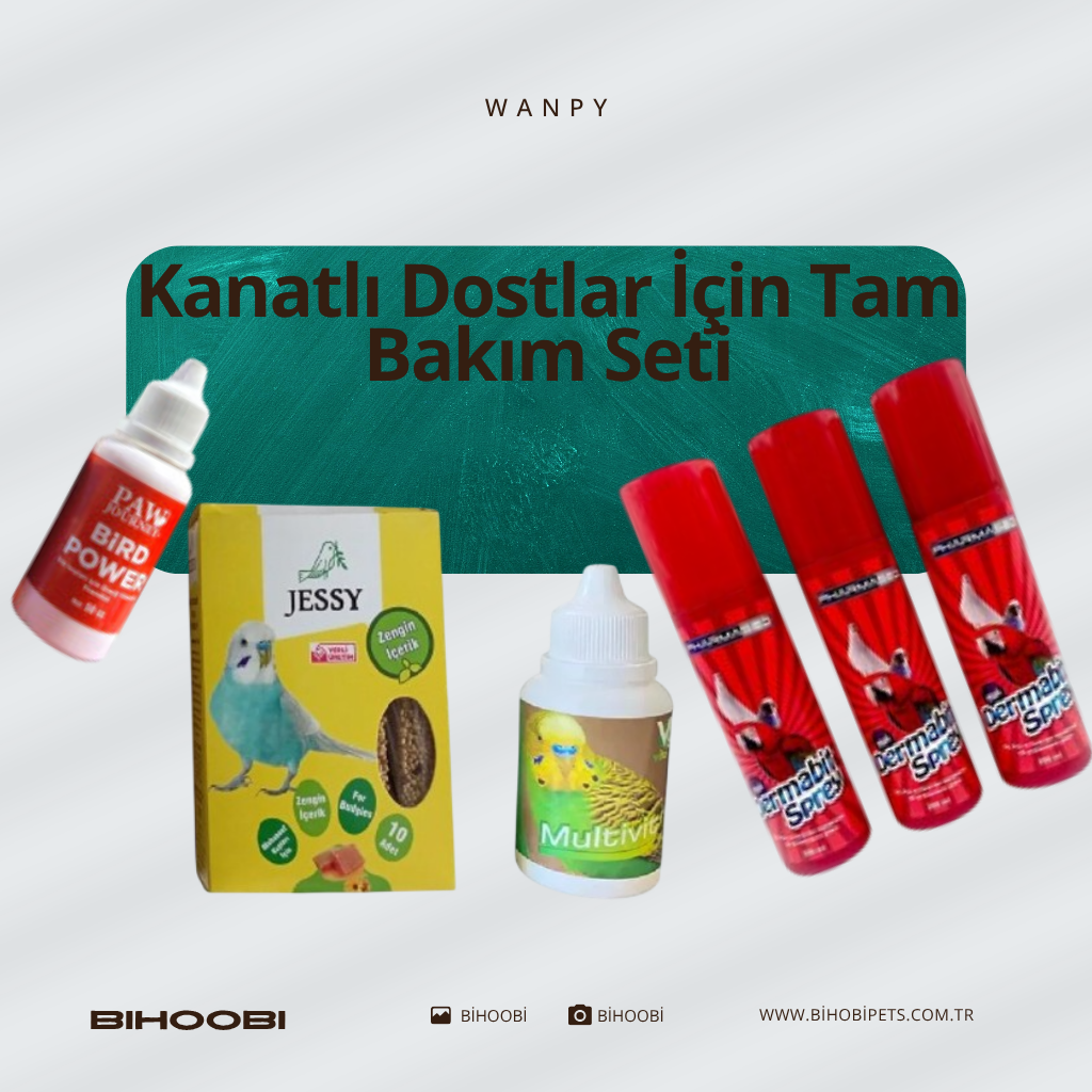 Kanatlı Dostlar İçin Tam Bakım Seti