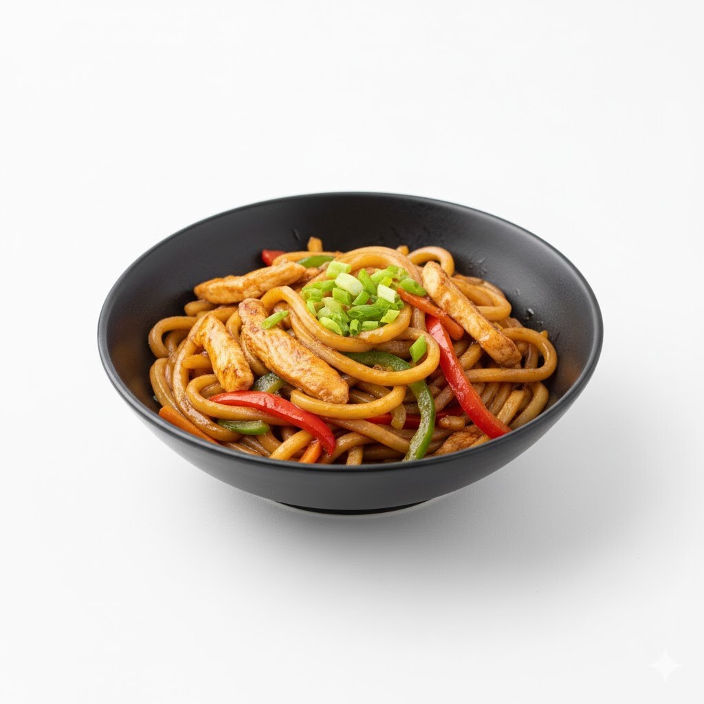 Tavuklu Udon Erişte