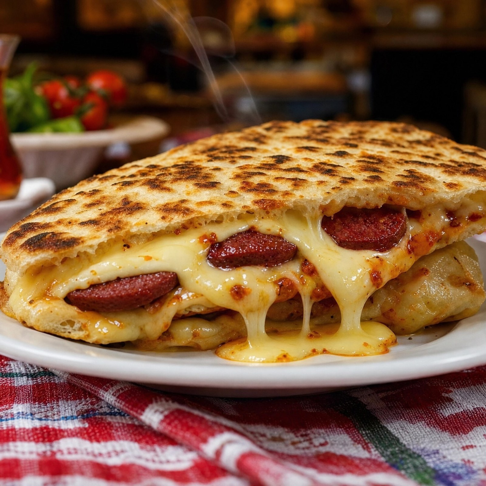 Klasik Bazlama Tost