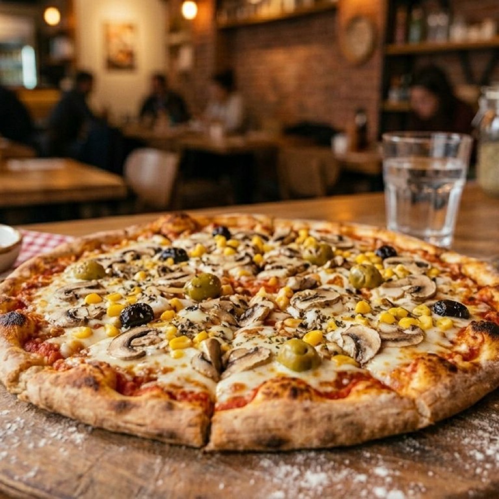 Vejetaryen Pizza