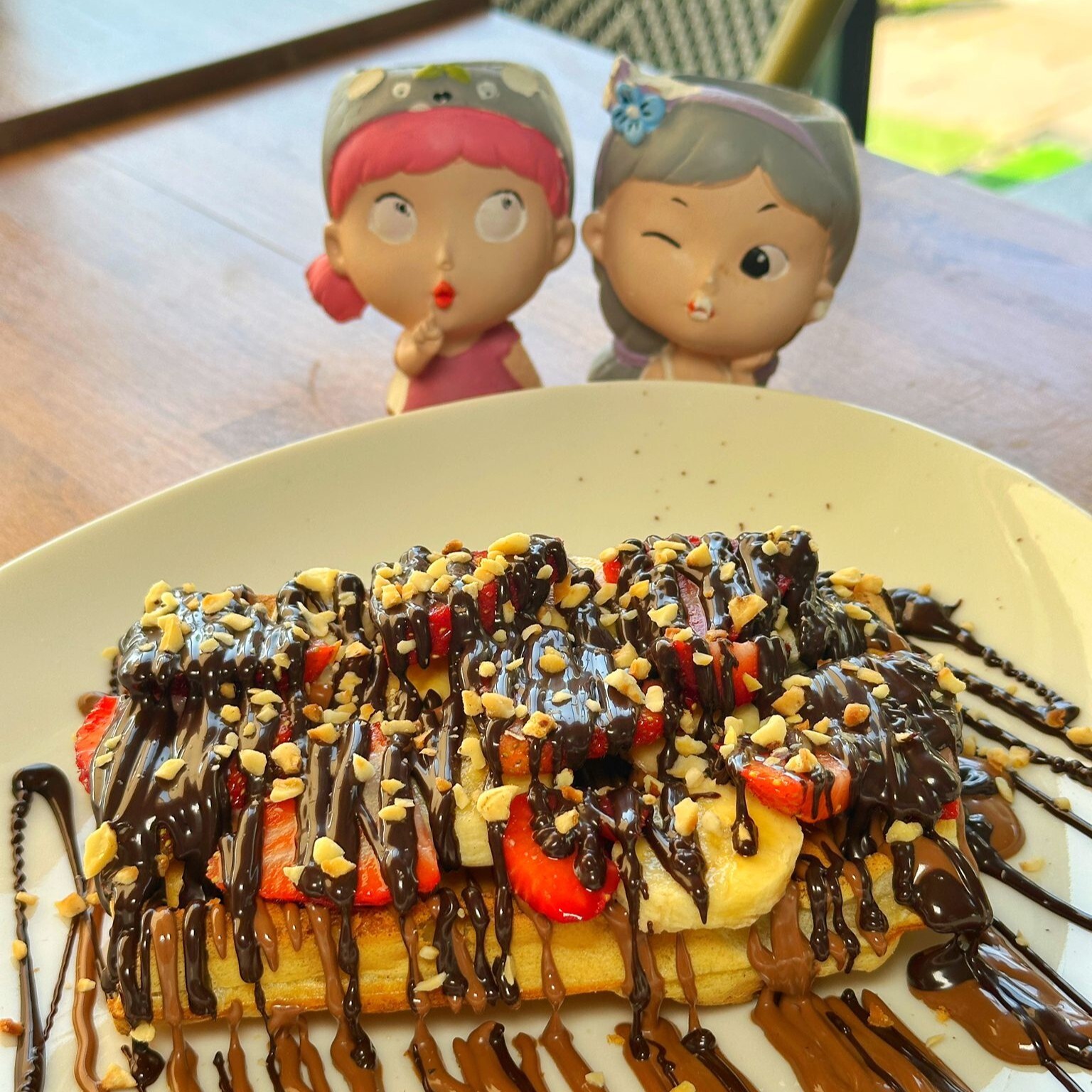 Bitterim & Sütlüm Muz, Çilek Waffle