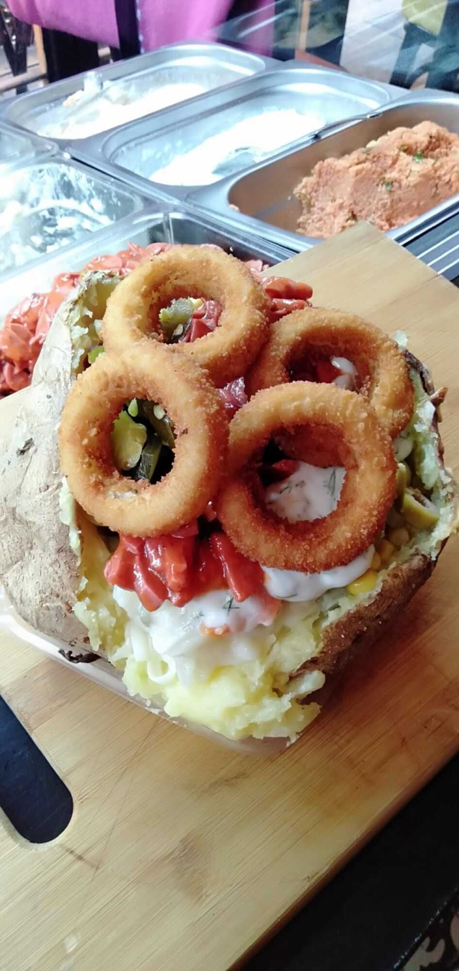 Soğan Halkalı Kumpir