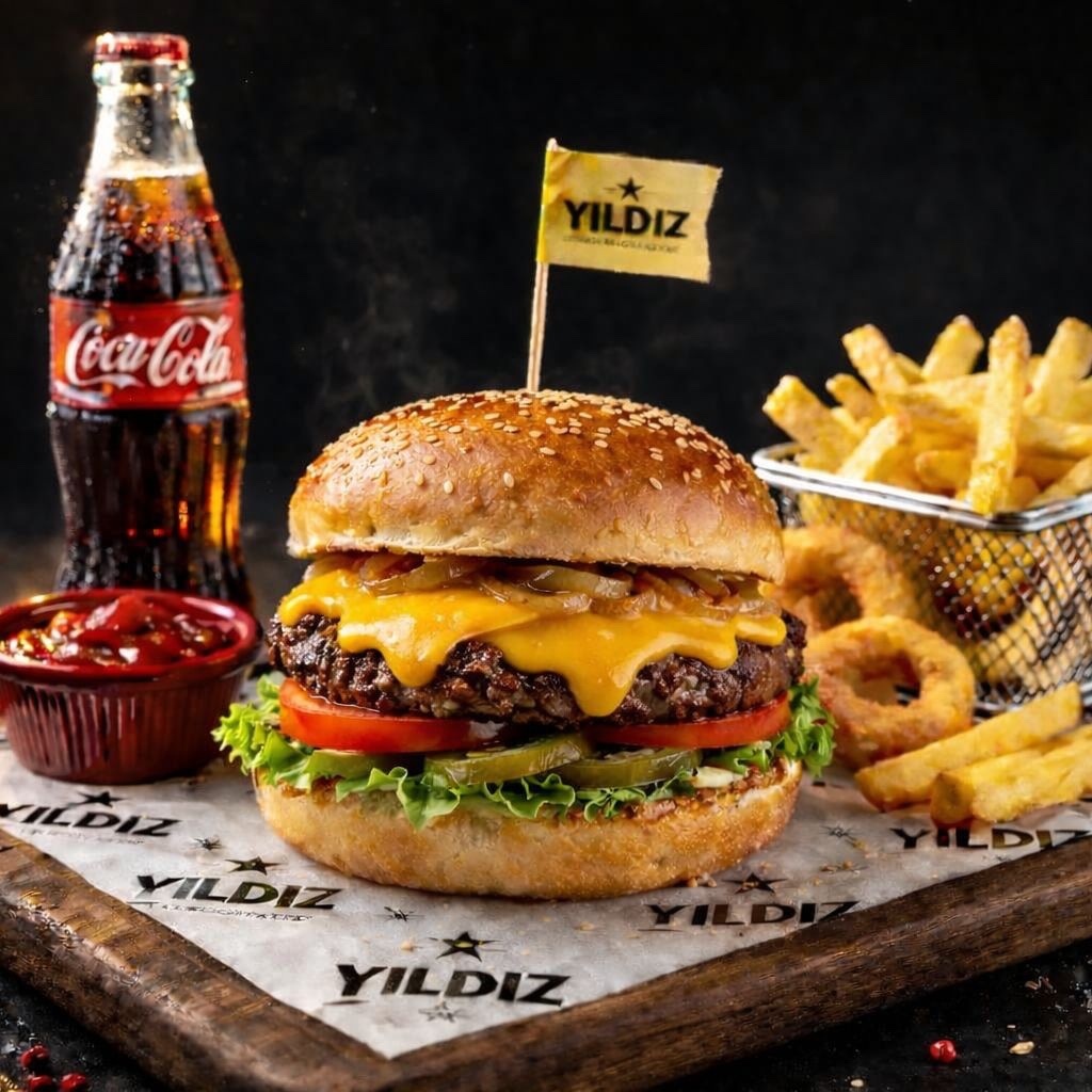 Medium Cheeseburger + Cola