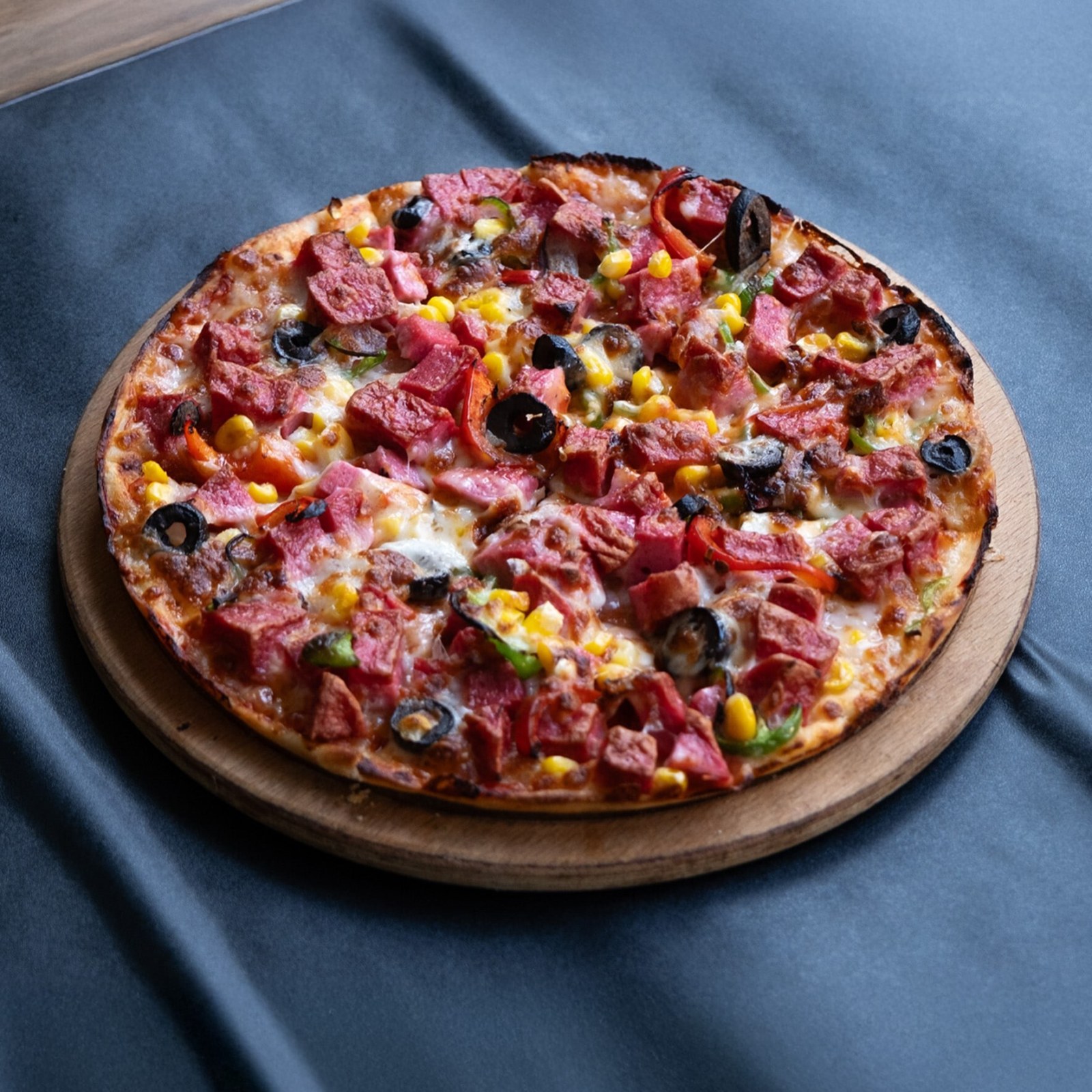 Küp Salamlı Pizza (Küçük)